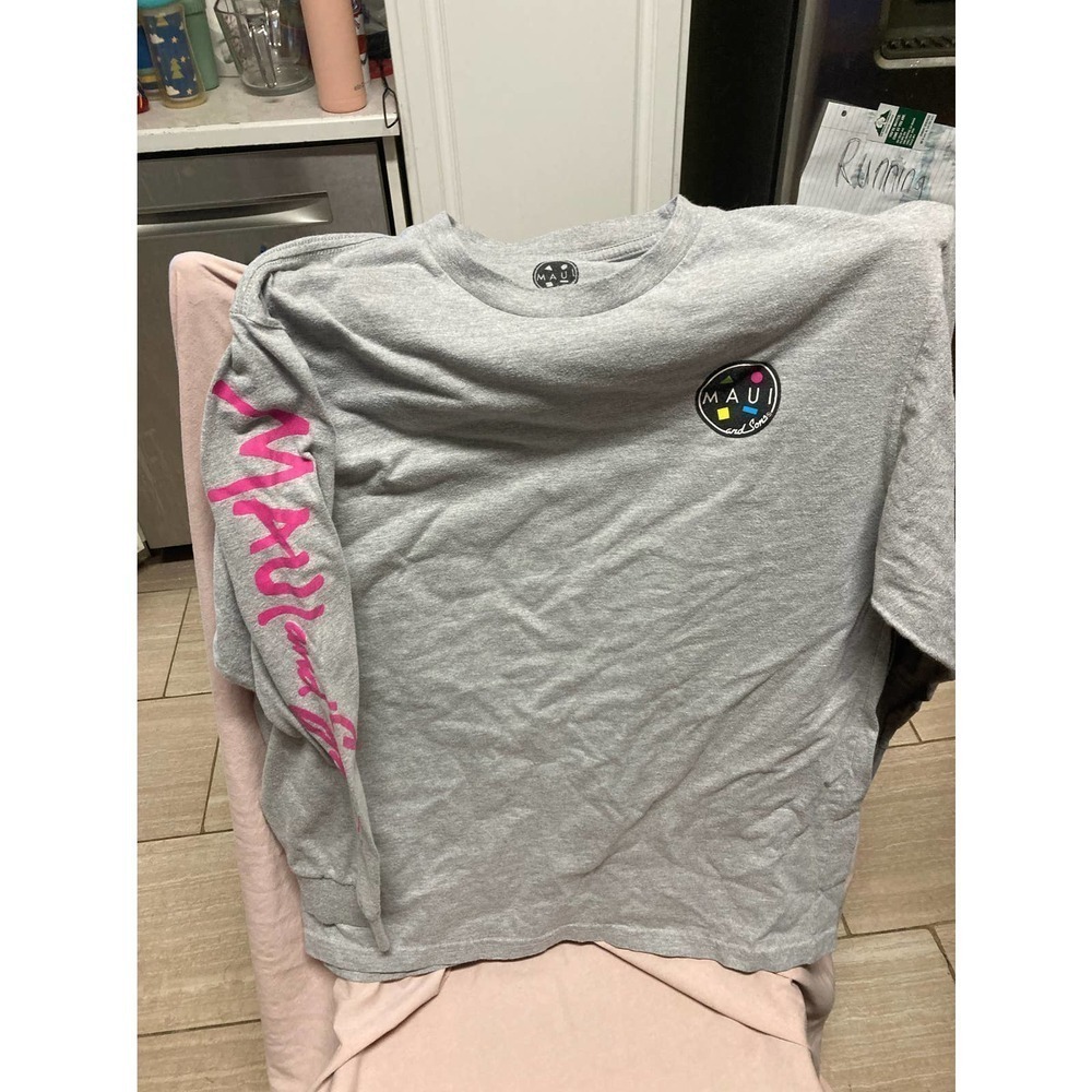 Maui And Son Long Sleeve Shirt Size L